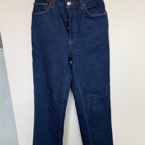 Re/done Blue Denim Jeans